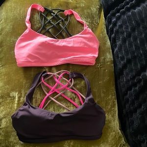 2 Lulu Lemon sports bras